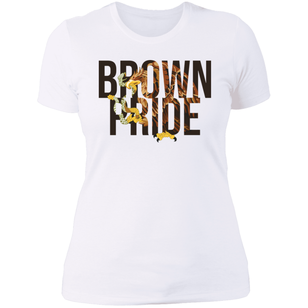 BROWN PRIDE Women's Boyfriend T-Shirt