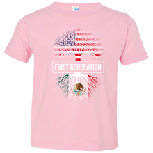 Load image into Gallery viewer, FIRST GEN MEXICAN AMERICAN Toddler Jersey T-Shirt
