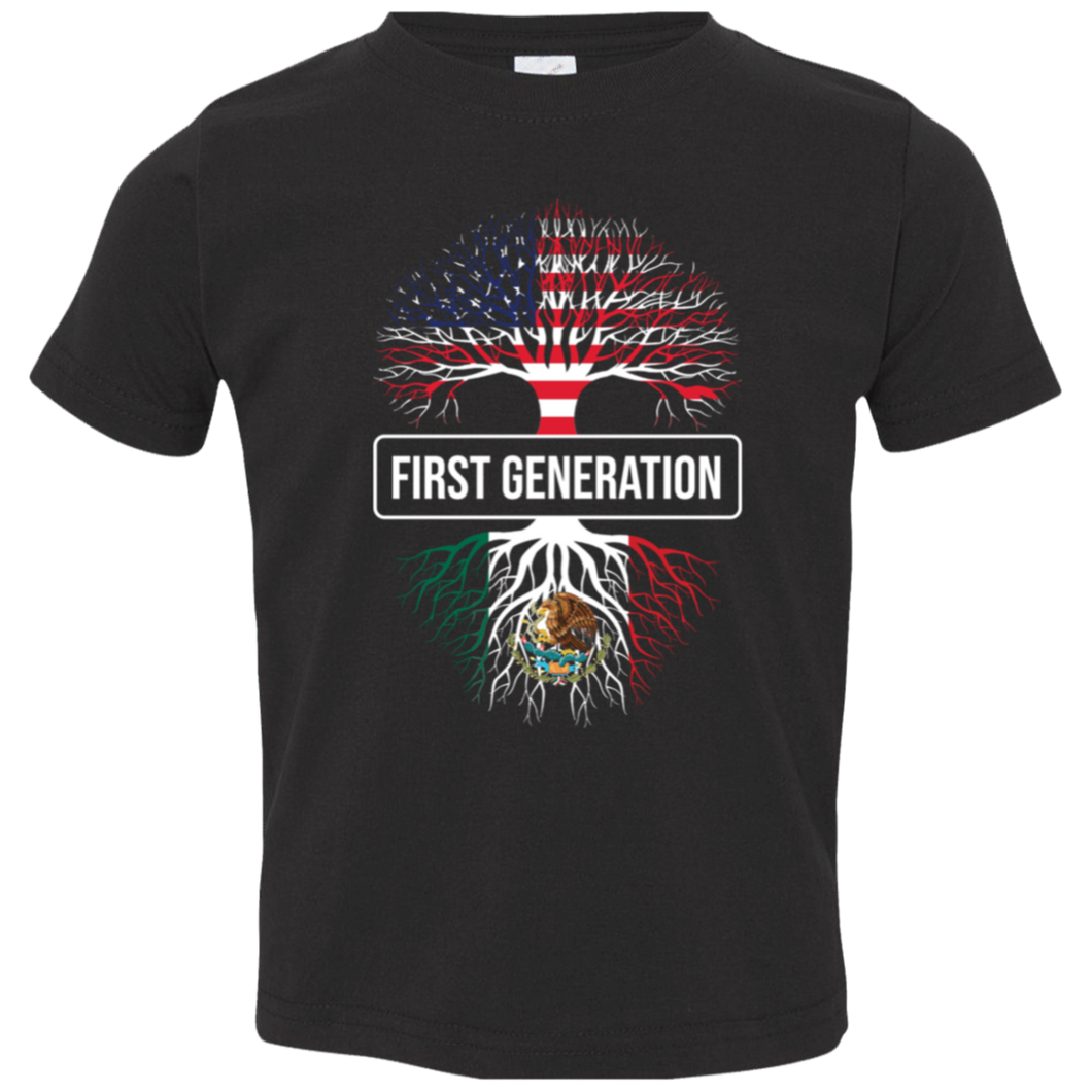 FIRST GEN MEXICAN AMERICAN Toddler Jersey T-Shirt