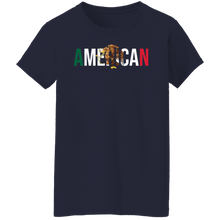 Load image into Gallery viewer, MEXICAN AMERICAN Women&#39;s  5.3 oz. T-Shirt
