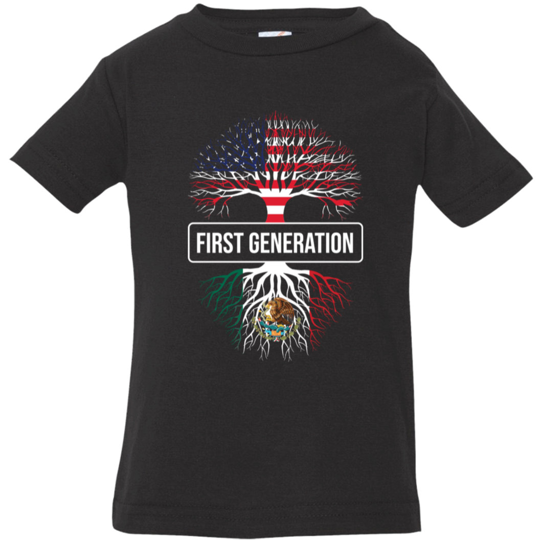 FIRST GEN MEXICAN AMERICAN Infant Jersey T-Shirt
