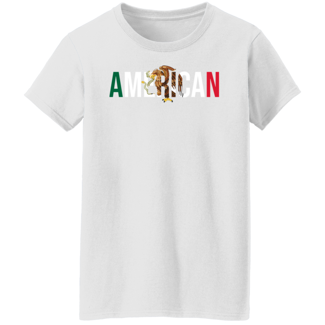 MEXICAN AMERICAN Women's  5.3 oz. T-Shirt