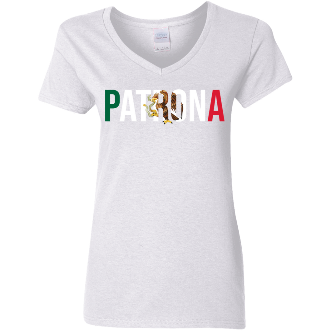 PATRONA Women's 5.3 oz. V-Neck T-Shirt