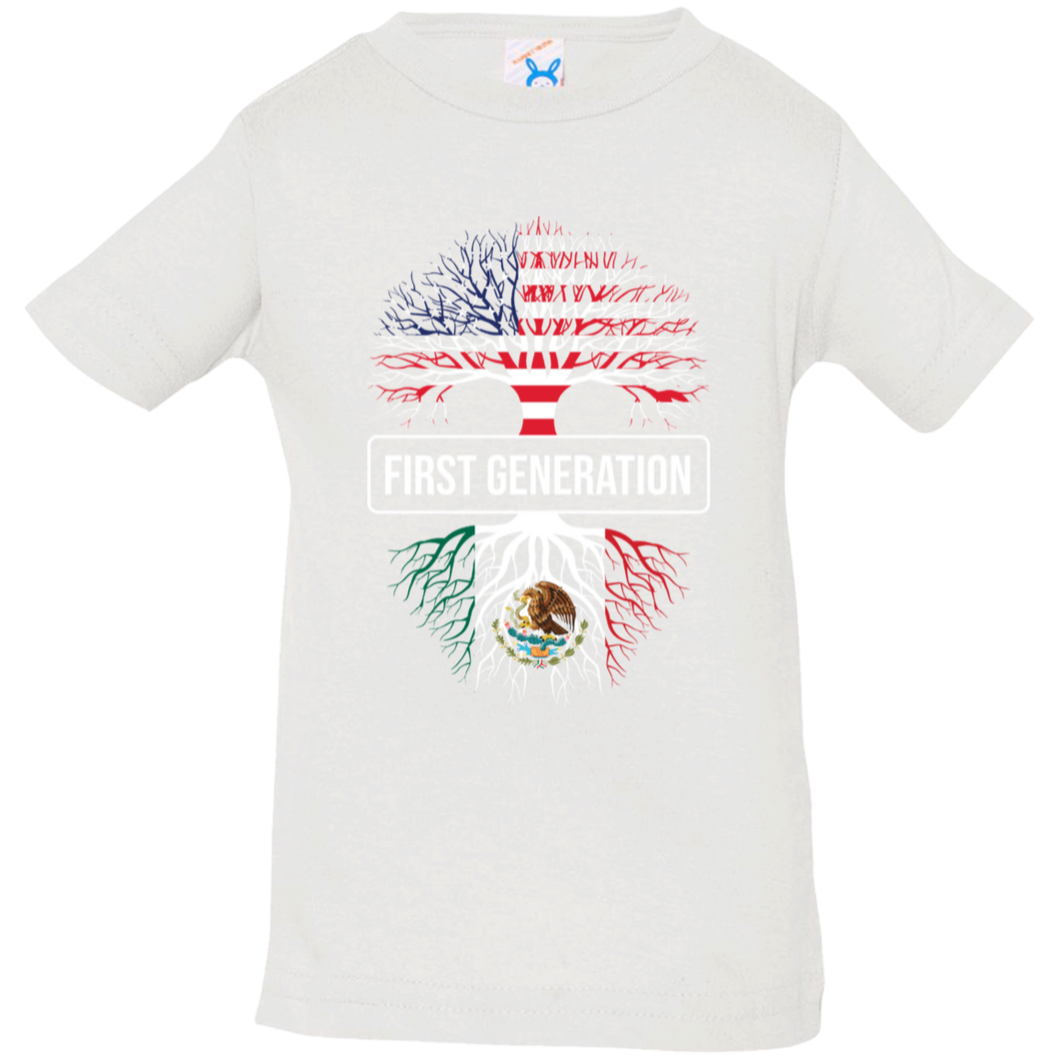 FIRST GEN MEXICAN AMERICAN Infant Jersey T-Shirt