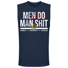 Load image into Gallery viewer, MEXICAN AMERICAN MEN DO MAN SHIT Men&#39;s Muscle Tee
