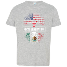 Load image into Gallery viewer, FIRST GEN MEXICAN AMERICAN Toddler Jersey T-Shirt
