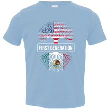 Load image into Gallery viewer, FIRST GEN MEXICAN AMERICAN Toddler Jersey T-Shirt
