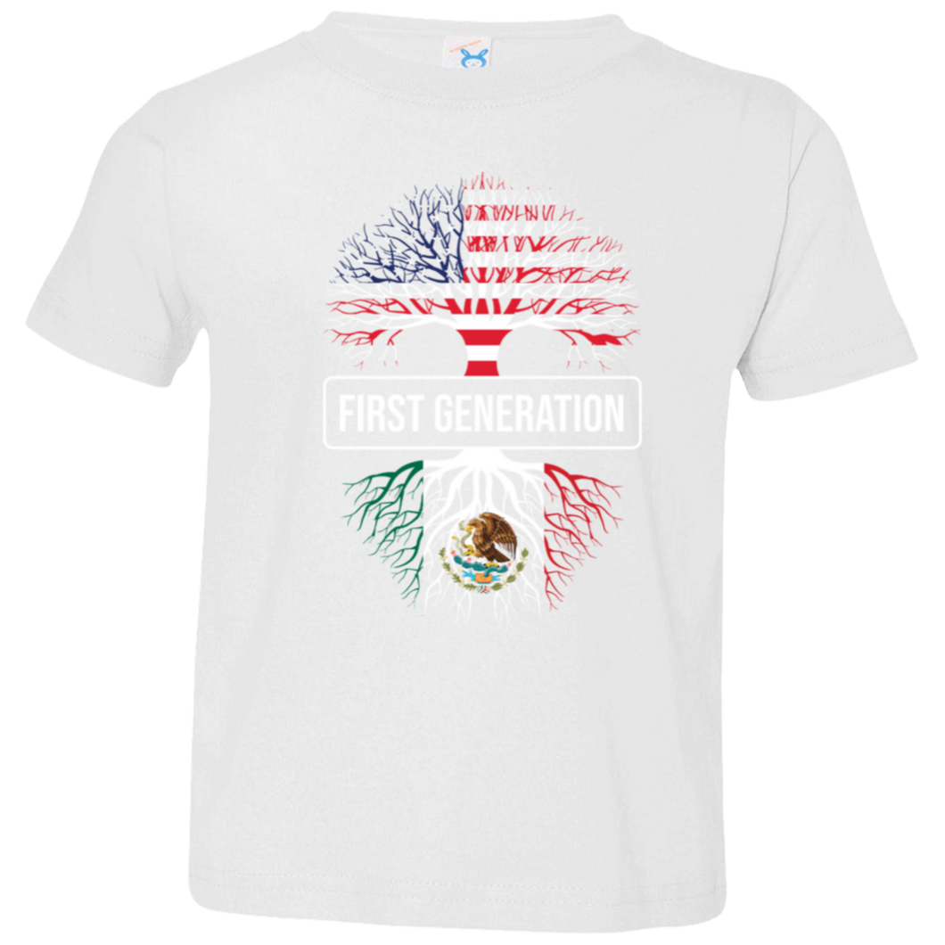 FIRST GEN MEXICAN AMERICAN Toddler Jersey T-Shirt